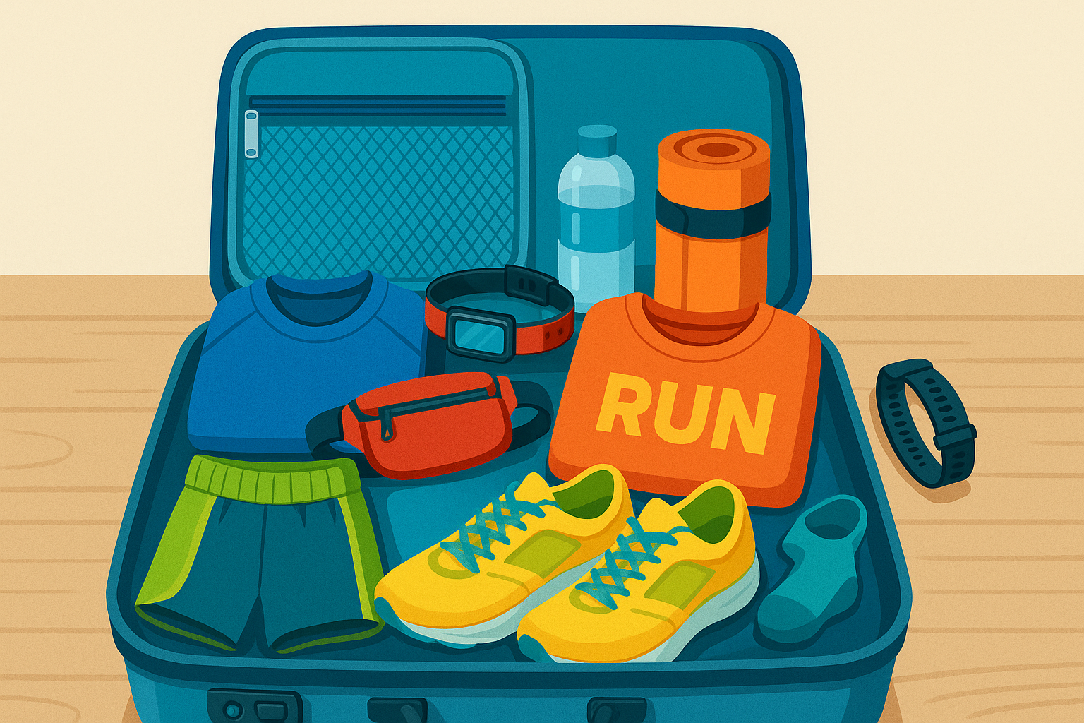 Qué llevar en la maleta si vas a correr una media maratón en el extranjero